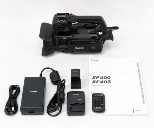 キヤノン 業務用デジタルビデオカメラ XF405 買取実績
