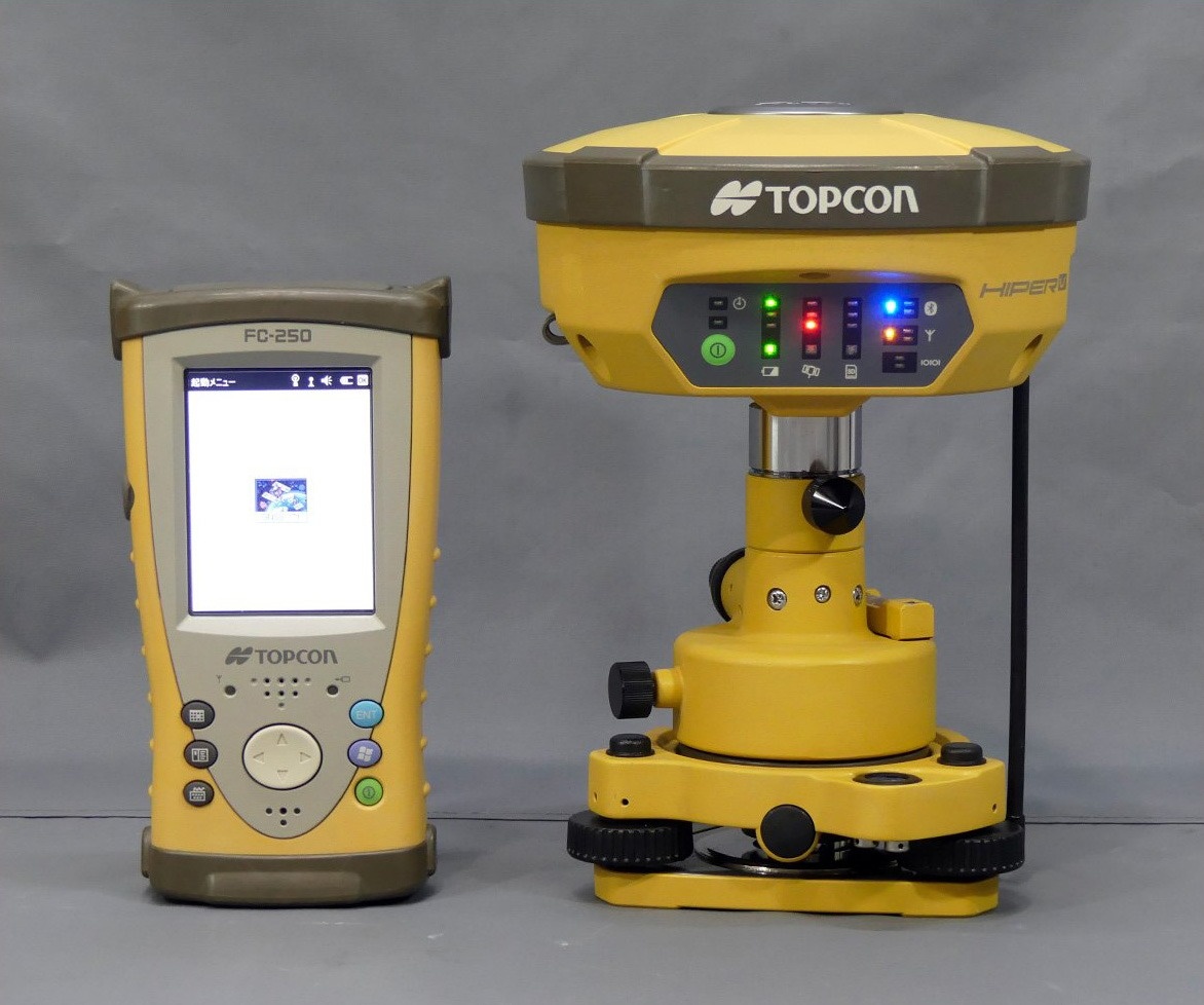 トプコン 2周波GNSS受信機 Hiper V GGDM&データコレクタ TOPCON FC-250 セット
