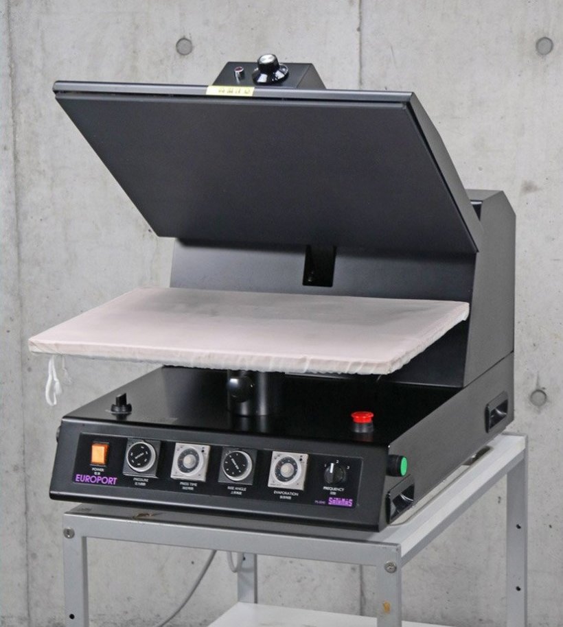 ユーロポート ガーメントプリント対応自動アイロンプレス機 サターンワイド PS-5040