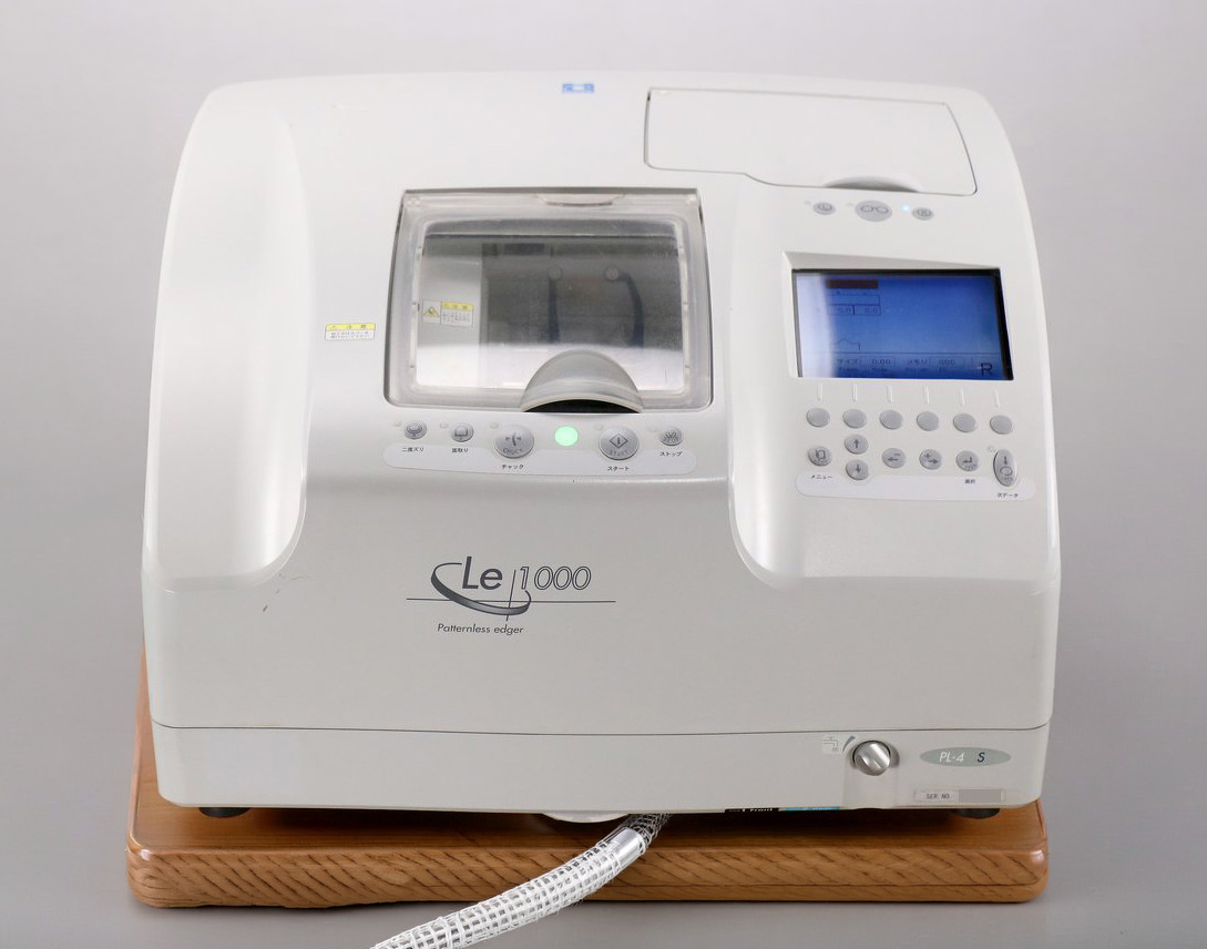 NIDEK/ニデック 眼鏡レンズ加工機 パターンレスエッジャー Le 1000 PL-4 S買取金額